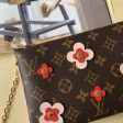 Louis Vuitton Monogram Blooming Flowers Pochette Double Zip M63905