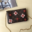 Louis Vuitton Monogram Blooming Flowers Pochette Double Zip M63905
