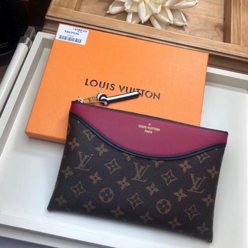 Louis Vuitton Monogram Canvas Pochette Tuileries M63936 Bordeaux