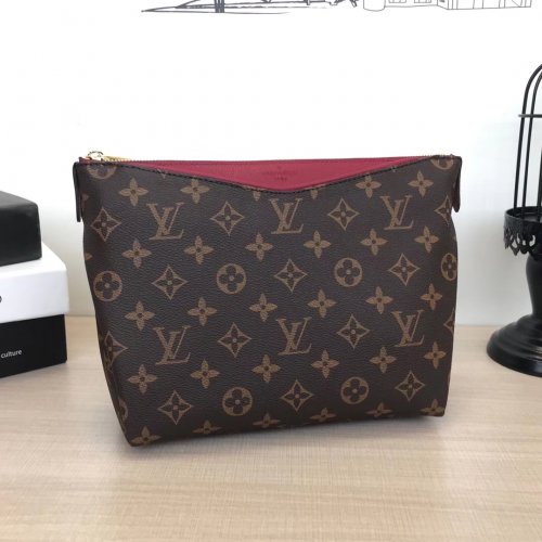 Louis Vuitton Monogram Canvas Pallas Beauty Case M64123 Cerise
