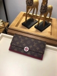 Louis Vuitton Monogram Canvas Flore Wallet M64585 Fuchsia