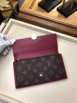 Louis Vuitton Monogram Canvas Flore Wallet M64585 Fuchsia