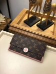 Louis Vuitton Monogram Canvas Flore Wallet M64586 Rose Ballerine