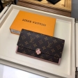 Louis Vuitton Monogram Canvas Flore Wallet M64586 Rose Ballerine