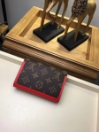 Louis Vuitton Monogram Canvas Flore Compact Wallet M64587 Coquelicot