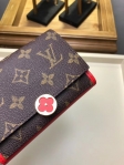 Louis Vuitton Monogram Canvas Flore Compact Wallet M64587 Coquelicot