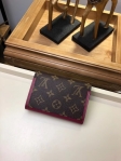 Louis Vuitton Monogram Canvas Flore Compact Wallet M64588 Fuchsia