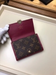 Louis Vuitton Monogram Canvas Flore Compact Wallet M64588 Fuchsia