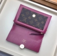 Louis Vuitton Monogram Canvas Flore Chain Wallet M67404 Fuchsia Lie De Vin