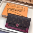 Louis Vuitton Monogram Canvas Flore Chain Wallet M67404 Fuchsia Lie De Vin Louis Vuitton Monogram Canvas Flore Chain Wallet M67404 Fuchsia Lie De Vin