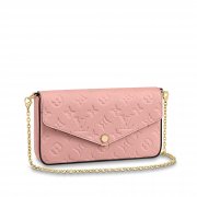 Louis Vuitton Women's Luxury Monogram Leather Pochette Felicie Bag M67856