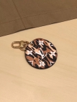 Louis Vuitton LV Jungle Monogram Giant Bag Charm and Key Holder M68469 Black
