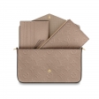 Louis Vuitton Women's Luxury Monogram Leather Pochette Felicie Bag M68697