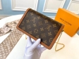 Louis Vuitton Monogram Reverse Canvas Dauphine Chain Wallet M68746