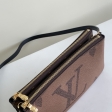 Louis Vuitton Double Zip Pochette Monogram in Brown - Women - Small Leather Goods M69203