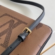 Louis Vuitton Double Zip Pochette Monogram in Brown - Women - Small Leather Goods M69203