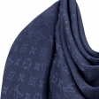 Louis Vuitton Monogram Blanket Shawl - Oversized Square Black Scarf M72412