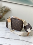 Louis Vuitton Utility Crossbody Monogram in Brown - Handbags M80446