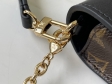 Louis Vuitton Padlock on Strap Handbag in Black - LVMonogram M80559