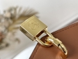 Louis Vuitton Padlock on Strap Handbag in Caramel - LVMonogram M80763