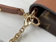 Louis Vuitton Padlock on Strap Handbag in Caramel - LVMonogram M80763