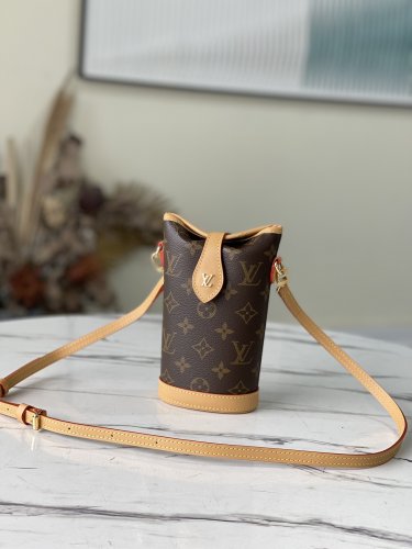 Louis Vuitton Fold Me Pouch Monogram in Brown - Women - Small Leather Goods M80874