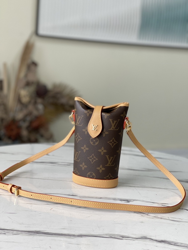 Louis Vuitton Fold Me Pouch Monogram in Brown - Women - Small Leather Goods M80874