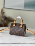 Louis Vuitton Nano Speedy Monogram in Caramel - Women - Small Leather Goods M81085