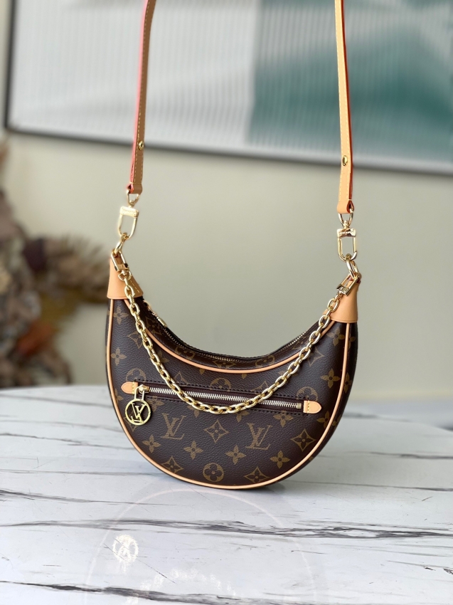 Louis Vuitton Loop Monogram in Brown - Women - Handbags M81098