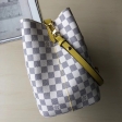 Louis Vuitton Damier Azur NéoNoé Bucket Bag Tote N40151 Pineapple Yellow