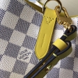 Louis Vuitton Damier Azur NéoNoé Bucket Bag Tote N40151 Pineapple Yellow