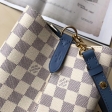 Louis Vuitton Damier Azur NéoNoé Bucket Bag Tote N40153 Bleuet Blue