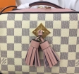 Louis Vuitton Damier Azur Canvas Saintonge Handbag N40155 Eau de Rose Pink