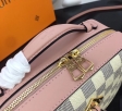 Louis Vuitton Damier Azur Canvas Saintonge Handbag N40155 Eau de Rose Pink