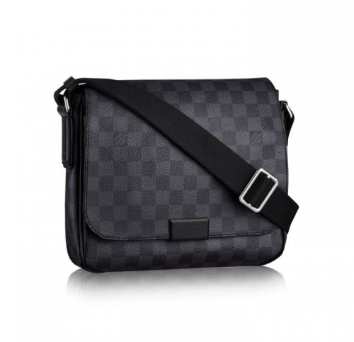 Louis Vuitton Damier Graphite Canvas District PM N41260 Louis Vuitton Damier Graphite Canvas District PM N41260