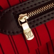 Louis Vuitton Damier Ebene Canvas Neverfull MM Tote Women N41358 N51105 Cerise Red