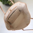 Louis Vuitton Damier Azur Canvas Neverfull MM Tote N41361 N51107 Beige