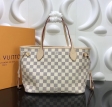 Louis Vuitton Damier Azur Canvas Neverfull PM tote N41362 Beige N51110