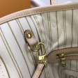 Louis Vuitton Damier Azur Canvas Neverfull PM tote N41362 Beige N51110