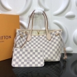 Louis Vuitton Damier Azur Canvas Neverfull PM tote N41362 Beige N51110