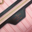 Louis Vuitton Damier Ebene Canvas Neverfull MM Tote N41603 Rose Ballerine Pink
