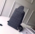 Louis Vuitton Damier Graphite Canvas Men Avenue Sling Bag N41719