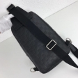 Louis Vuitton Damier Infini Cowhide Leather Men Avenue Sling Bag N41720