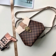 Louis Vuitton Damier Ebene Canvas Clapton Backpack N42259 Creme