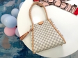 Louis Vuitton Propriano Damier Azur Canvas in Beige Handbags N44027