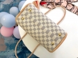 Louis Vuitton Propriano Damier Azur Canvas in Beige Handbags N44027