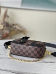 Louis Vuitton Valisette Souple BB Damier Ebene in Black - Women - Handbags N50063