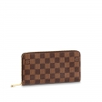 Louis Vuitton Women's Designer Leather Wallet Zippy N60046