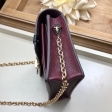Louis Vuitton Damier Ebene Canvas Vavin Chain Wallet N60222 Ebène