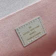 Louis Vuitton Damier Azur Canvas Pochette Felicie N60235 Eau de Rose Pink